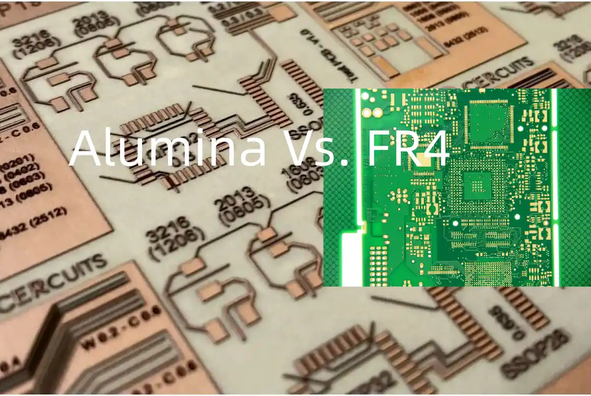 What is the difference between FR4 and alumina PCB ?