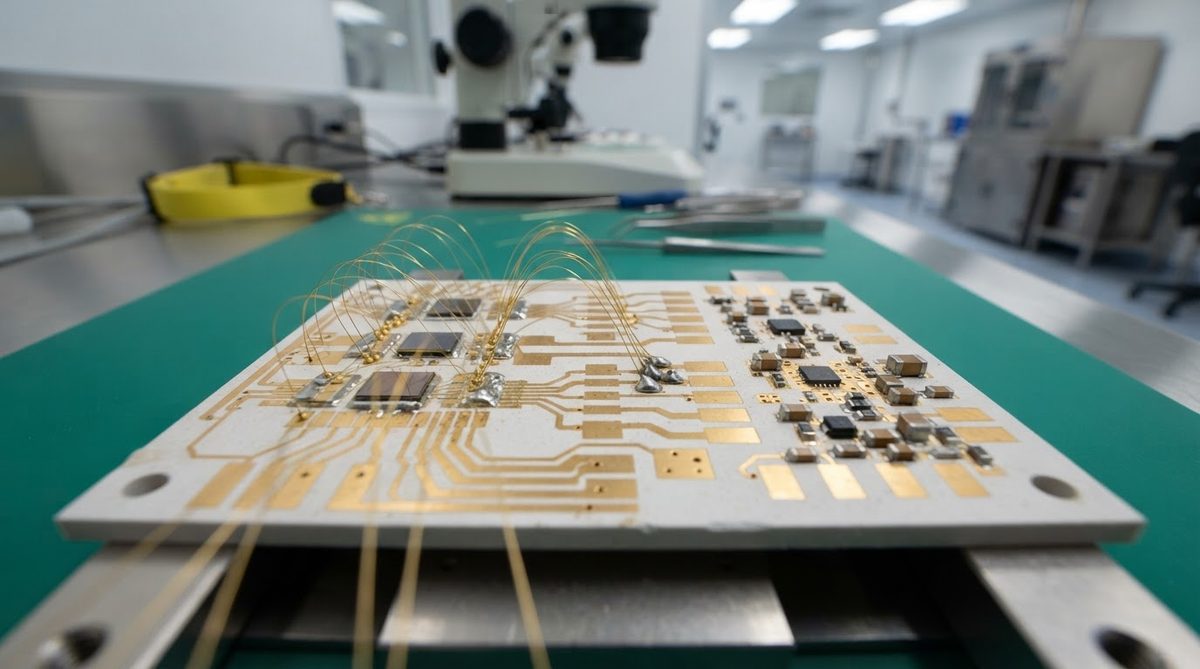 Ceramic power module with wire bonds on ENEPIG-finished pads