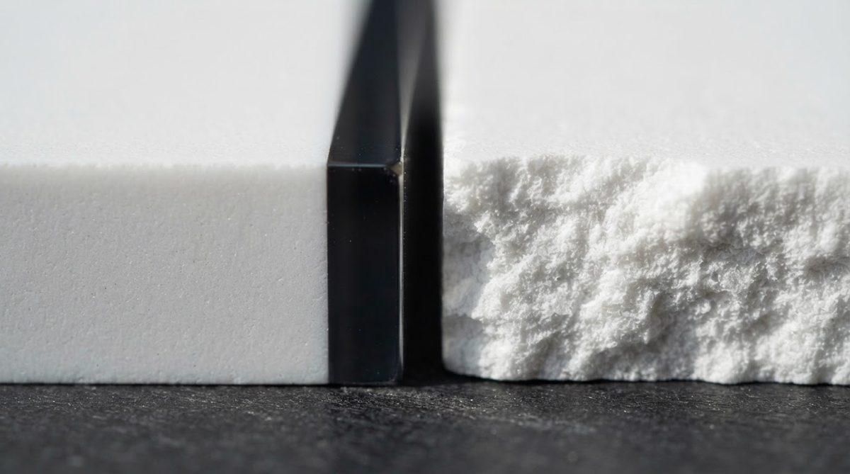 Comparison of laser-cut and scribe-snapped ceramic substrate edges