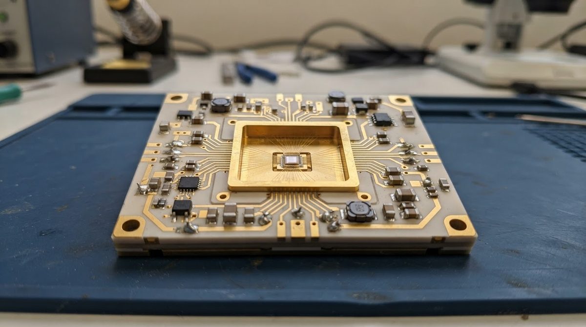 Completed LTCC module with cavity for die attachment