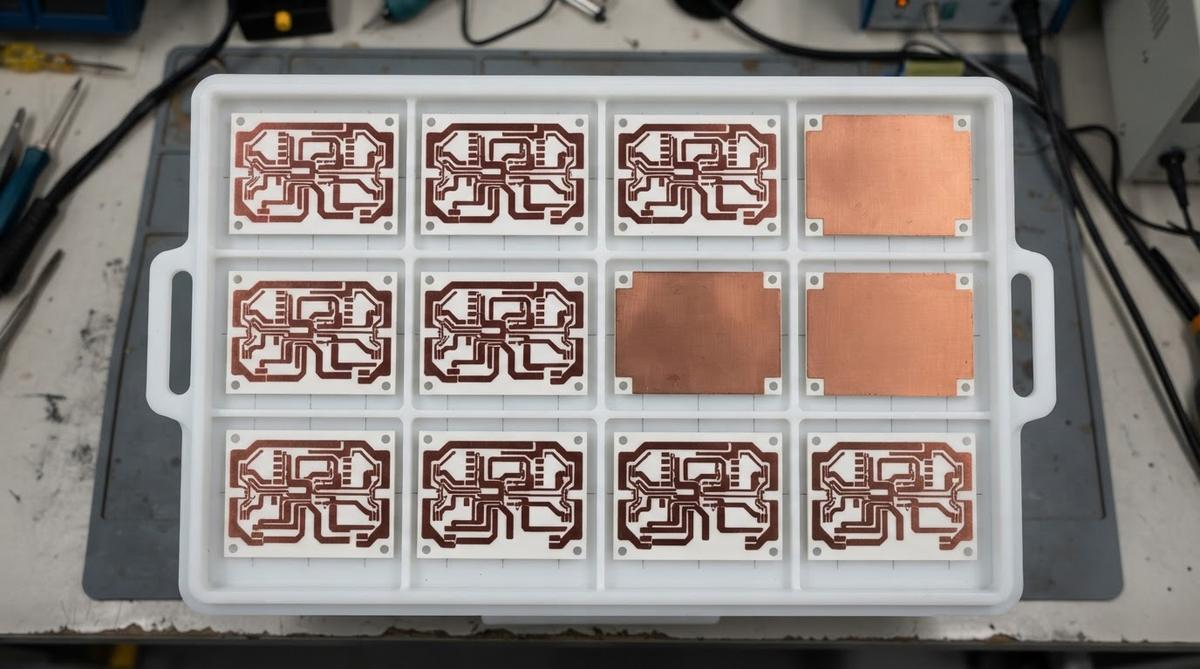 Ceramic power module substrates with symmetrical heavy copper metallization